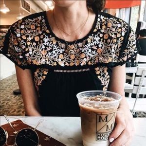 Madewell Springtime Foral shirt